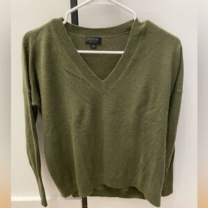 J Crew Cashmere V-Neck Sweater